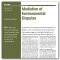Mediation of Environmental Disputes.pdf
